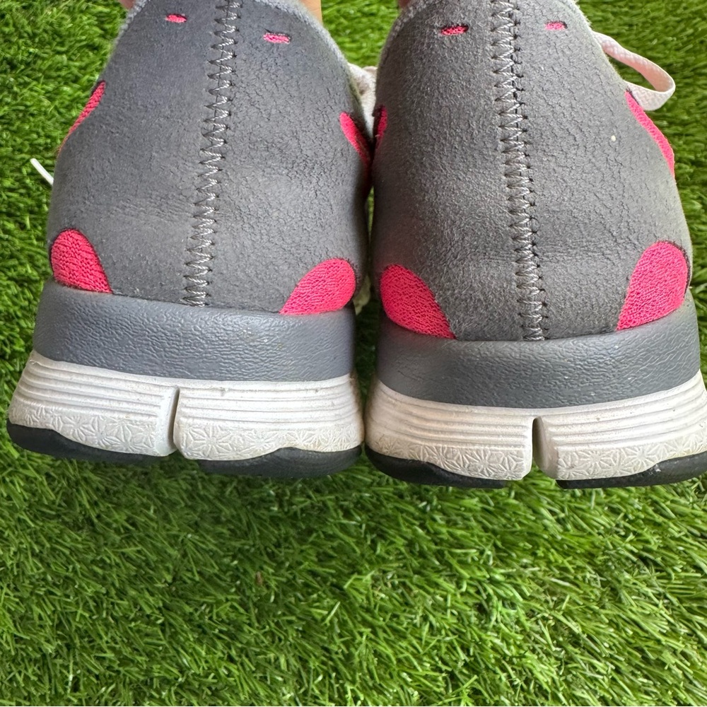 Women's Pink and Gray Athletic Shoes - Picture 6 of 14